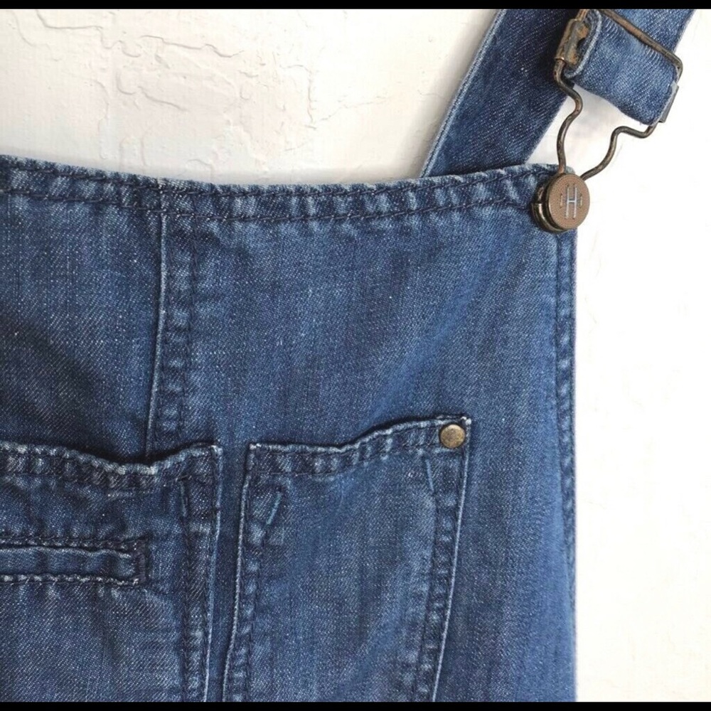 Anthropologie Holding Horses Denim Bib Overalls 12